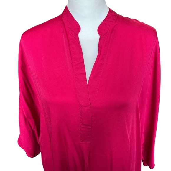 Neu Nomads Kerala Dress Size Small Pink Oversized Casual V-Neck Minimalist - Picture 3 of 10